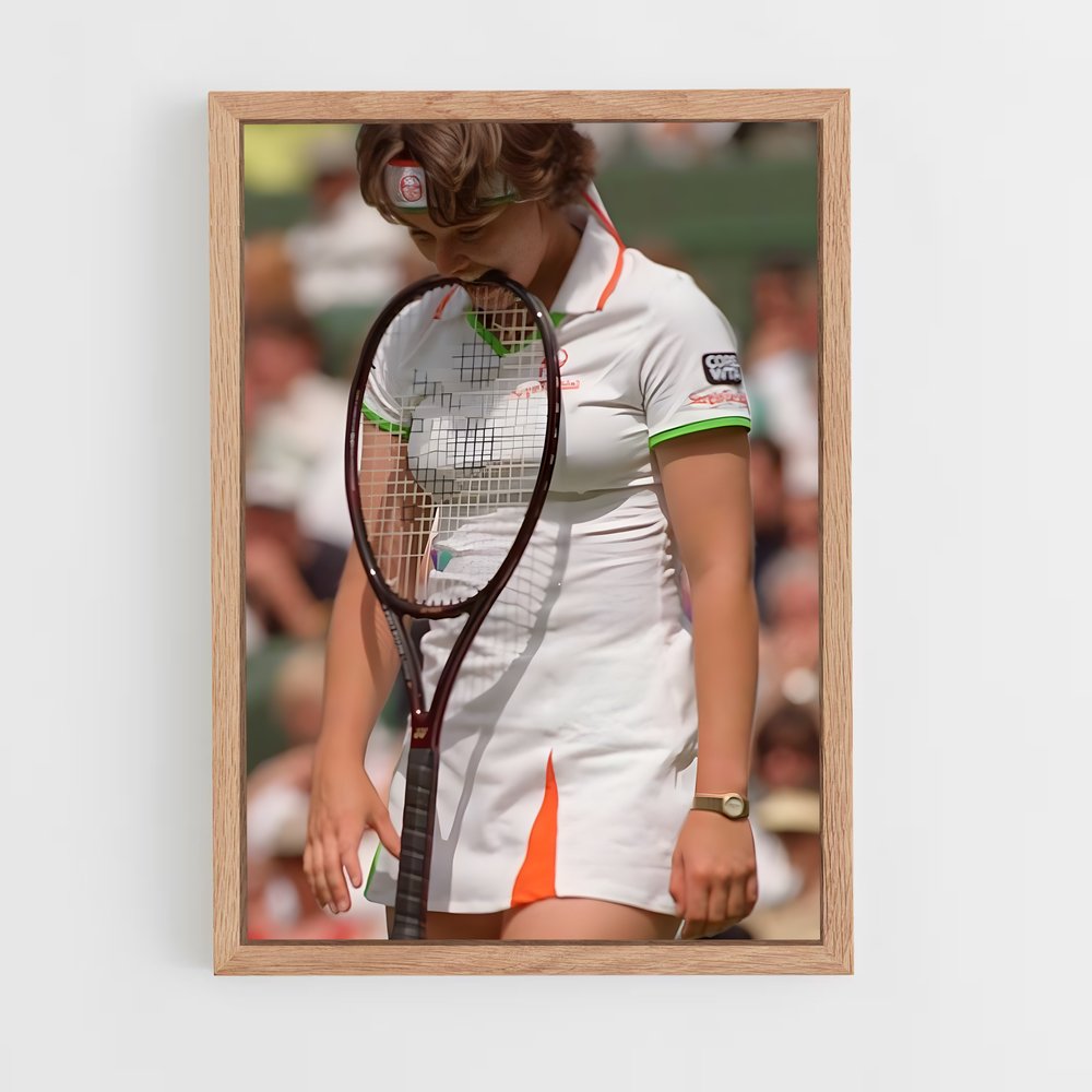 Poster Martina hingis déterminée – affiche Tennis (vue 4)